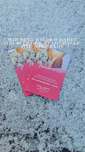 Pecht ShoppingWelt BadNeustadt on Instagram: "Wir sind wieder bei der Hochzeitsmesse dabei! 😍💍 Kommt am 11.01.2026 von 10-17 Uhr in Bad Neustadt vorbei und infomiert euch bei uns über unsere Eheringe, unsere tollen Anzüge, Hemden sowie Accessoires! 🕴 🎁Bei uns habt ihr auch die Möglichkeit einen Hochzeitstisch bei uns in der Livingwelt zu machen um euren Gästen das suchen der Geschenk zu erleichtern. Natürlich gibt es auch wieder ein tolles Gewinnspiel für euch! 🤫 Wir freuen uns euch zusehen