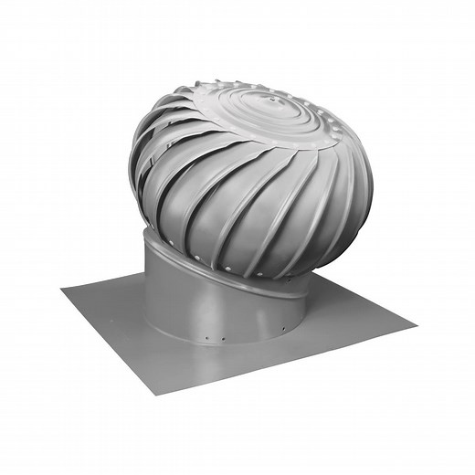 Brutus 300mm Grey Aluminium Roof Vent