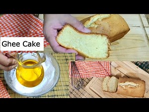 Perfect Ghee Cake Recipe || How to make simple and perfect ghee cake || Journey with flavors