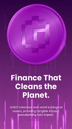 𝐅𝐢𝐧𝐚𝐧𝐜𝐞 𝐭𝐡𝐚𝐭 𝐜𝐥𝐞𝐚𝐧𝐬 𝐭𝐡𝐞 𝐩𝐥𝐚𝐧𝐞𝐭. 🌱 GGEZ1 tokenizes real-world ecological assets — turning sustainability into measurable, investable impact. This is not greenwashing. This is 𝐑𝐞𝐠𝐞𝐧𝐞𝐫𝐚𝐭𝐢𝐯𝐞 𝐅𝐢𝐧𝐚𝐧𝐜𝐞 (𝐑𝐞𝐅𝐢). 💜 Real assets 🌍 Real impact 🚀 Built for the future https://www.ggez.one/ #GGEZ1 #ReFi #SustainableFinance #ImpactInvesting #Web3ForGood | GGEZ1