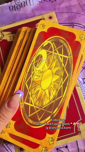 Cartas Clow Sakura Card Captor Unboxing Cards
