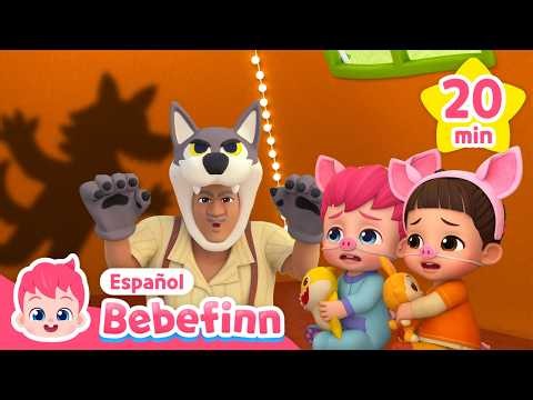 🐺Juguemos en el Bosque y más | Canciones Infantiles | Bebefinn en español