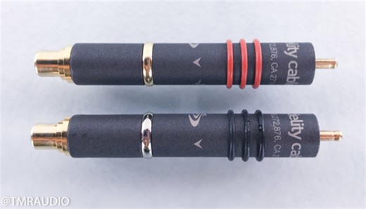 High Fidelity Cables Magnetic RCA Source Adapters