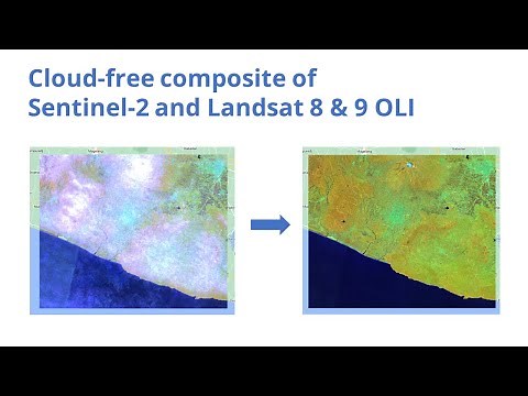 Creating Cloud-free Composite of Sentinel-2 and Landsat 8 & 9 using Google Earth Engine