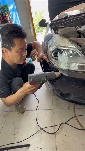 Car Bumper Dent Repair Using Heat Gun