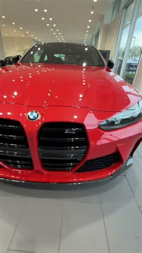 Toronto Red BMW M4 Competition | From Showroom Spotlight to First Drive