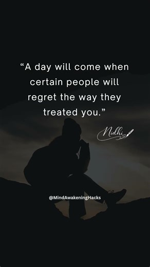 One Day They’ll Regret Losing You 💯 #lifelessons #personalgrowth #lifetruth #motivation #inspiration