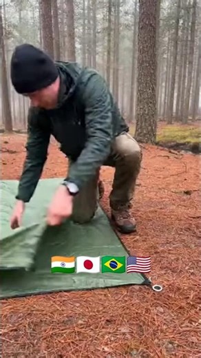 How to set up a Pro Tent in seconds! 🌲⛺#CampingGear #OutdoorLife #TentSetup #NatureAdventures #diy