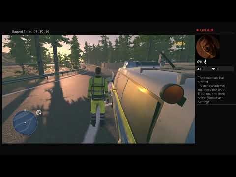 Autobahn police 2h playing only on car accident