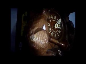 1 day Hubert Herr Hunt style Cuckoo Clock