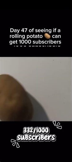 day 47 of rolling potato 🥔