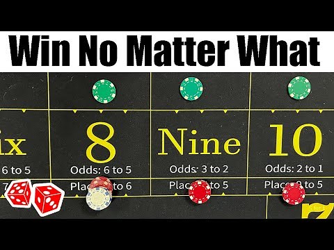 You Can NOT Lose with this Craps Strategy