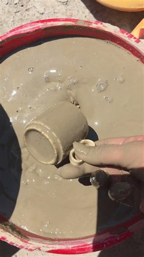 Coffee Mug vs Mud! ☕🪣#coffeemug #coffee #mug #mud
