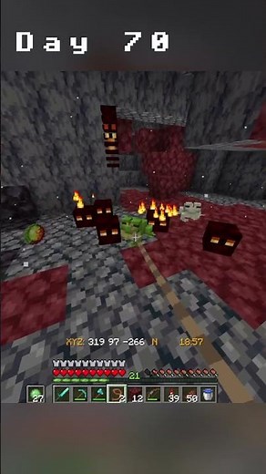 Day 70 - 1 Advancement a Day: With Our Powers Combined! | Minecraft Shorts | Ruemis