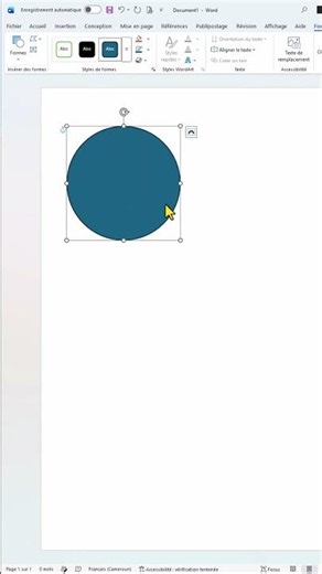 Comment insérer une image dans une forme sur Word ! 🖼️ #word, #tutorial , #astuce.