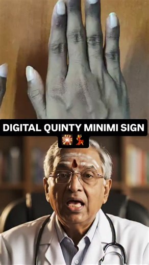 Dr Kailasam on Instagram: "Digital quinti minimi sign💃🎇🔥 Ever noticed one little finger drifting outward when arms are stretched? 👀 That’s the Digiti Quinti Minimi Sign (Alter’s Sign) — a subtle clue to mild hemiparesis. It happens when corticospinal weakness creates an imbalance in hand muscles, letting the little finger escape slightly. First described by Milton Alter in 1973, this tiny movement can reveal early corticospinal tract involvement before any obvious weakness appears. #DigitiQu