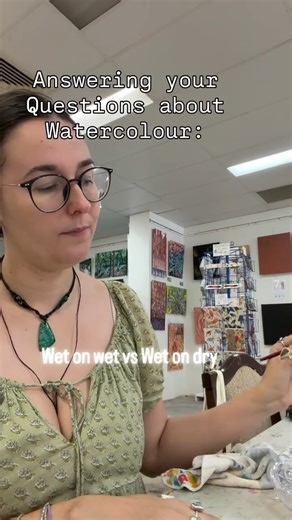 Shanna Trees Creations on Instagram: "Answering some of your questions about the difference between wet on wet and wet on dry.. #shannatreescreations #watercolourartist #watercolourtutorial #watercolourtips #wetonwetvswetondry"