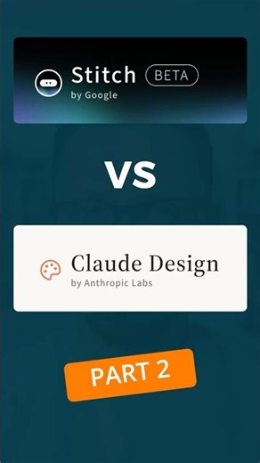 Claude Design vs Stitch — which one actually exports to Figma #aitools #DesignWorkflow #Comparison