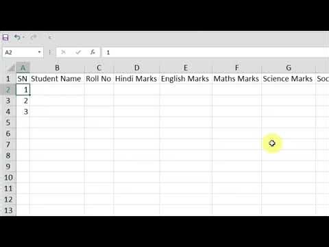 📘 Excel Tutorial for Beginners to Advanced in Hindi | Full Course 2025