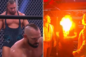 AEW Dynamite Results: Wardlow vs. former WWE star in steel cage match; Top star returns after 27 months; major title defended (May 25th, 2022)