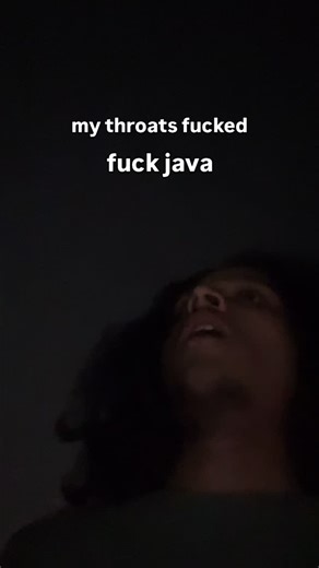 ragnyx on Instagram: "nah bro fuck java"
