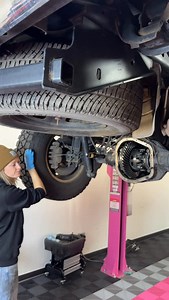 One of my favorite components… differentials! I replaced the pinion bearing and carrier bearings on my Ford F350! #carbuild #femalemechanic #ford | Gabby Downing