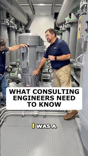 Changing the seal on a vertical in-line pump ￼is easier than a base mounted pump. #hvacpump