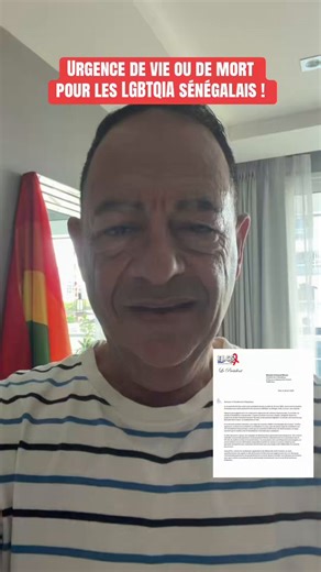 Urgence humanitaire au Sénégal 🇸🇳 L’angoisse de la communauté LGBTQIA+ atteint un point de rupture. Les témoignages de détresse affluent et les associations de défense des droits humains sont submergées.J’ai de nouveau interpellé le Président Emmanuel Macron : la France doit accorder des visas humanitaires aux personnes en danger immédiat et mobiliser ses partenaires européens.En tant que militant, je n’ai jamais connu une telle situation de crise. Le "pays des droits de l'Homme" doit enfin se