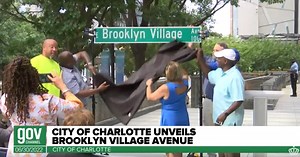Brooklyn Village Avenue replaces Stonewall Street in Uptown Charlotte