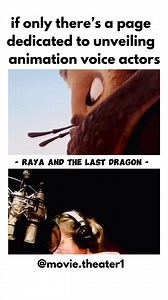 78K views · 1.1K reactions | The voices behind Rayaand the last Dragon #foryou #fyp #instagood #animation #viral #reels #cartoon #voiceover | Movie.theater1 | Facebook