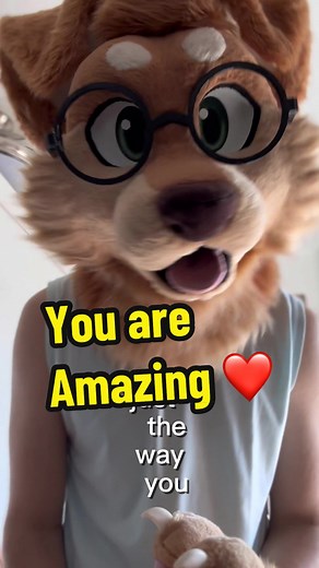 Hope you like it! ❤️ #fursuit #furry #cute #justthewayyouare