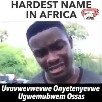 My name is osas