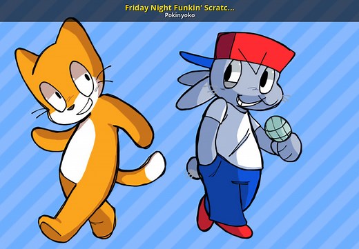 Friday Night Funkin' Scratch Cat (HALLOWEEN DEMO) Mod for Friday Night Funkin' | FNF Mods