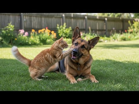Cats & Dogs Playing Together 🐱🐶 | Cutest Friendship Ever!