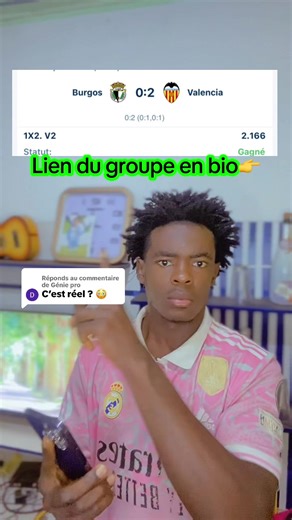 Réponse à @Génie pro