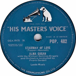 Alma Cogan - Stairway Of Love / Comes Love
