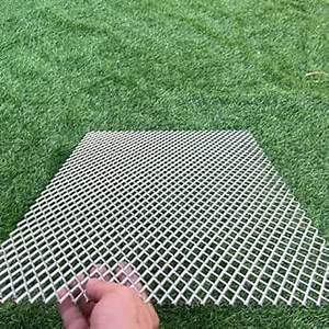 24"X16" 14 Gauge Expanded Metal Sheet Metal Diamond Mesh 0.4"X0.8" Expanded & Perforated Sheets Raised Mesh-for Screen Door Grill,Window Security Grill Screen Door Protector