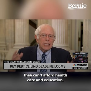 How does it happen that, despite spending almost twice per capita on health care as the people of other industrialized nations, our life expectancy is LOWER and getting worse? | Bernie Sanders