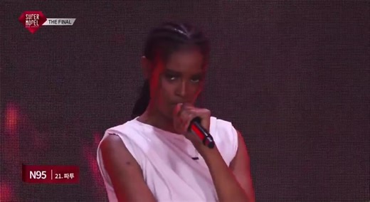 BLACKSWAN artist Fatou Samba performed Kendrick Lamar’s “N95” at Korea’s 2025 Super Model Contest. #kendricklamar #blackswan