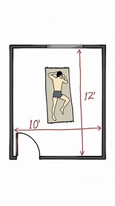 136K views · 2.9K reactions | Designing a 10’ x 12’ bedroom the smart...