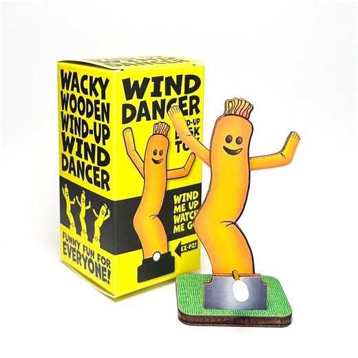 Wacky Wind-up Wind Dancer - Etsy