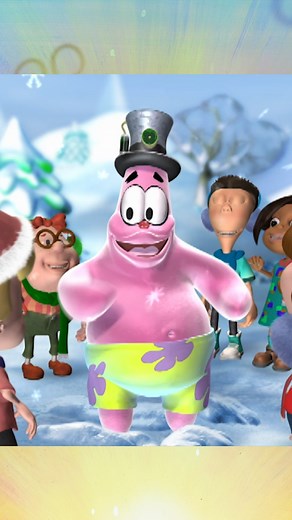 SpongeBob SquarePants on Instagram: "that time Nickelodeon characters made a Patrick snowman #2000s"