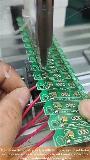Soldering Red Wires to Circuit Board Connectors