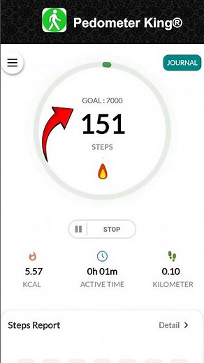 Most Accurate Step Counter App - Pedometer King #pedometerking