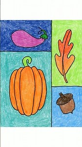Fall Drawing Ideas for Kids #drawingtutorial