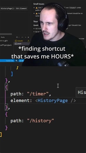 React, Javascript shortcut that saves hours
