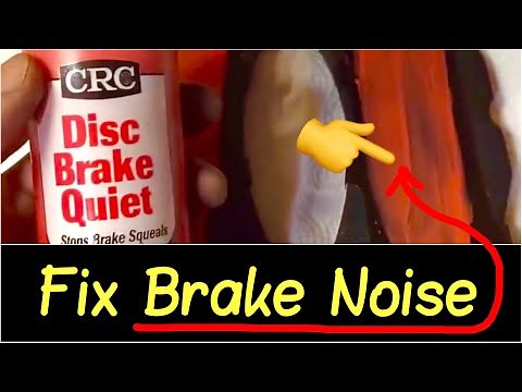 ✅Fix Brake Noise Squeal Review | 🗜Changing Brake Pads & Add Brake Quiet to Stop Brake Squeaking