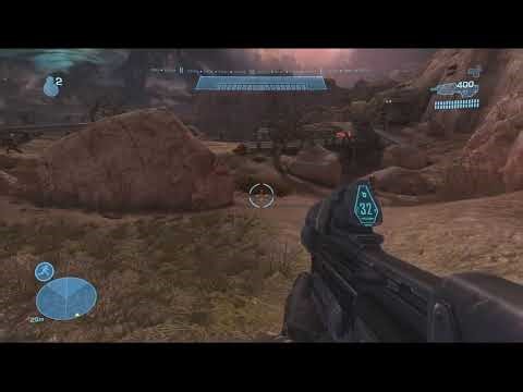 putting down aliens- Halo Reach