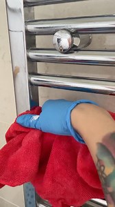 Follow for more hacks 💫 If you can’t get rid of rust and dust from your chrome radiator, try this easy hack. Use mens shaving gel and wet sponge 🧽 Worth a try 🔥 #homehacks #saturdayvibes #hacks #cleaneating #momhack #bathroom #draincleaning #cleaning #chrome #crazyvideos #tryit #giveawayuk #cleanblogger #lifestyle #lifestyleblogger | Washy_wash_cleantok
