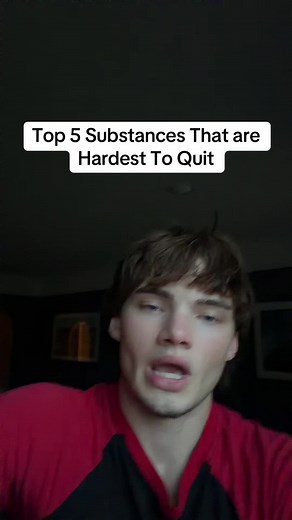 Top 5 substances that are the hardest to quit. #addiction #addictionawareness #addictionrecovery #sobrietyjourney
